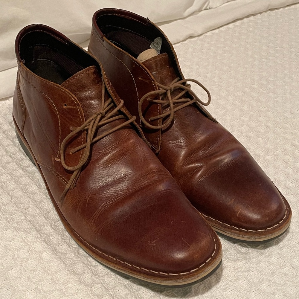 Steve Madden Leather Chukka (Boot/Shoe)
